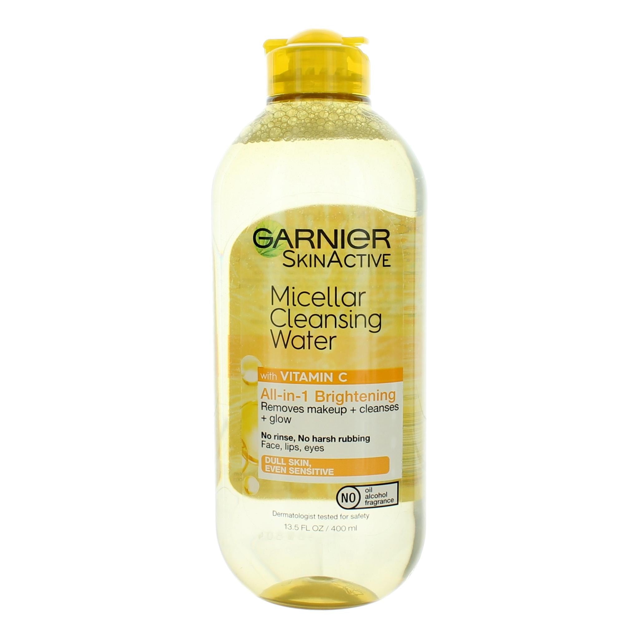 Photo of Garnier Skin Active 13.5 All- In-1 Brightening Micellar Cleansing Water With Vitamin C